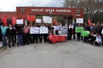 Yozgat Şeker Fabrikası'nda Çalışan Taşeron İşçiler Kadro İstiyor