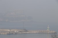 Zonguldak Sis Etkili Oldu, Görüş Mesafesi 20 Metreye Kadar Düştü