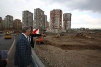 RAYLI SİSTEM - Başkan Çelik, Orgeneral Hulusi Akar Bulvarı'nda İncelemelerde Bulundu