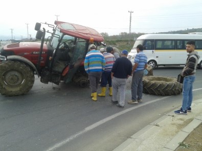 Fırlayan Tekerlek Korku Saçtı