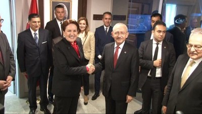 Kılıçdaroğlu ile Akşener 'seçim güvenliğini' konuştu
