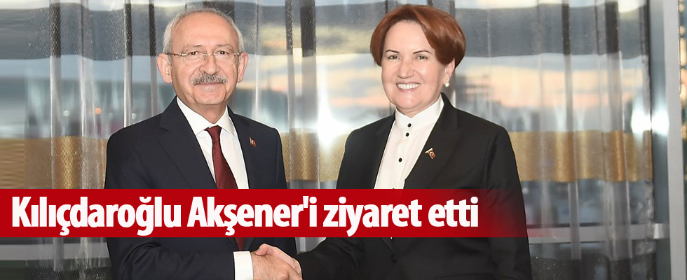 Kılıçdaroğlu ile Akşener 'seçim güvenliğini' konuştu