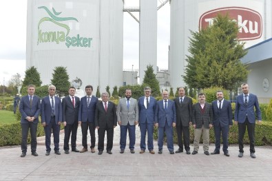KMÜ Heyeti Konya'daki Tesislere Teknik Gezi Düzenledi