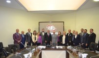 MUSTAFA ZENGİN - STK'lardan ATO Başkan Yardımcısı Deryal'e Geçmiş Olsun Ziyareti