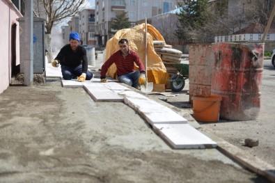 Yakutiye, Yol Ve Kaldırım Sezonunu Erken Açtı