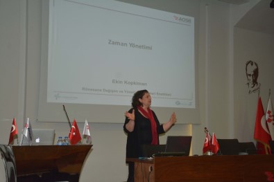 AOSB Akademi'den 'Zaman Yönetimi' Eğitimi