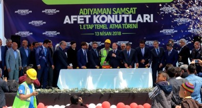 Başbakan Yardımcısı Akdağ Depremzede Konutlarının Temelini Attı