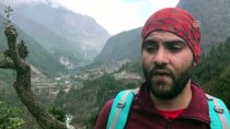 EVEREST DAĞı - Filistinli Sığınmacı, Okulu Kapanmasın Diye 'Tek Ayağıyla' Everest'e Tırmanıyor