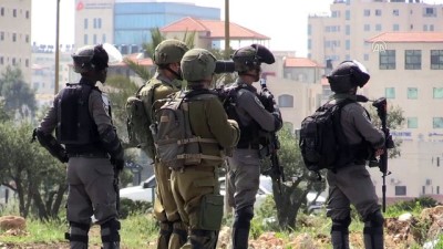 İsrail Askerlerinden Batı Şeria'daki Gösterilere Müdahale