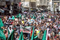 TOPRAK GÜNÜ - Ürdün'de Filistinlilere Destek Yürüyüşü