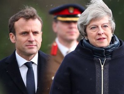 Macron ve May'dan Suriye açıklaması