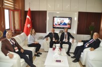 MEHMET ÖZEL - TGF Genel Başkanı Karaca'dan Cumhuriyet Başsavcısı Mehmet Özel'i Ziyaret