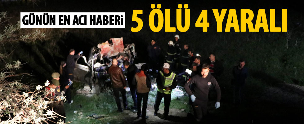 Nevşehir'de katliam gibi kaza