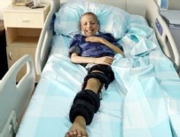 RADYASYON - Arkadaşının tekmesi hayatını kurtardı