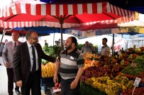 ZABITA MÜDÜRÜ - Başkan Üzülmez'den Pazar İncelemesi