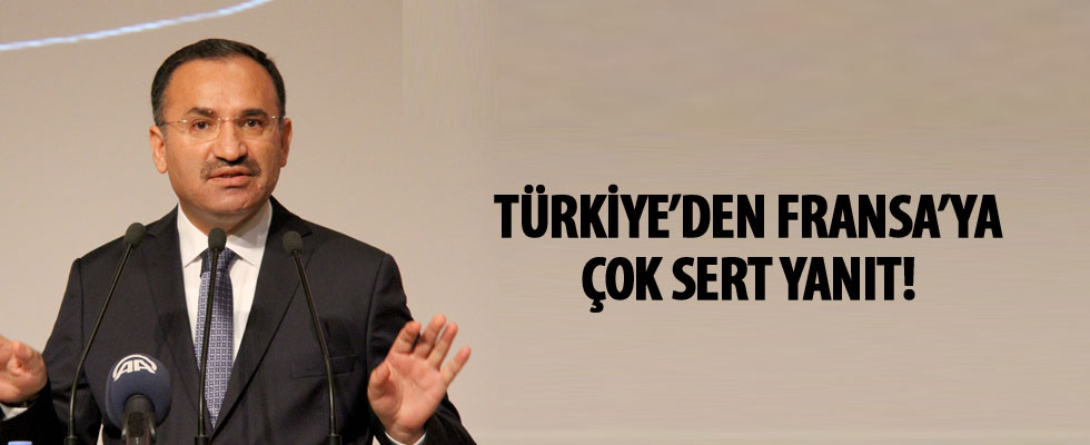 Hükümet Sözcüsü Bekir Bozdağ'dan Macron'a yanıt