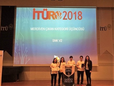 Sanko Öğrencileri İTÜRO'dan İki Türkiye Üçüncülüğü İle Eve Döndü
