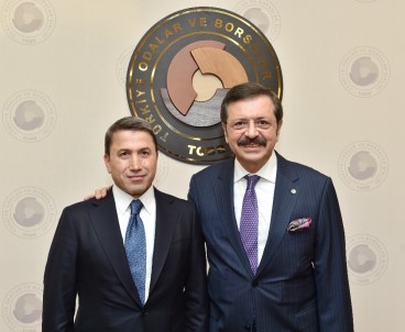 Siirt TSO Heyeti, TOBB Başkanı Hisarcıklıoğlu'nu Ziyaret Etti