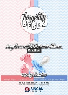 Sincan Belediyesinden 'Hoş Geldin Bebek' Hediyesi