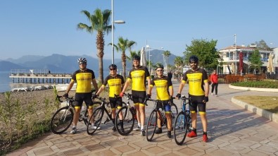 Sökeli Bisikletçiler Marmaris'ten Başarıyla Döndü