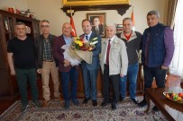 ALI İPEK - Tava Ciğer Ustalarından Başkan Gürkan'a Ziyaret