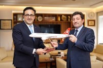 ORHAN TAVLı - Vali Tavlı'dan Türk Hava Yollarına Ziyaret