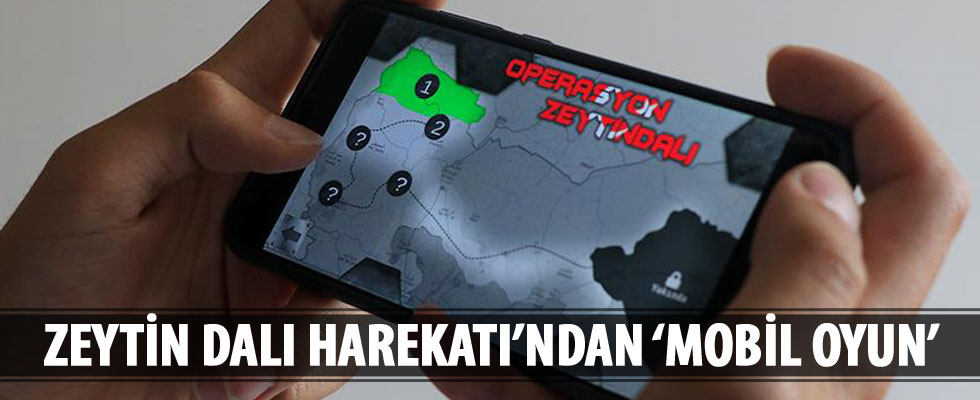 Zeytin Dalı Harekatı'ndan 'mobil oyun'