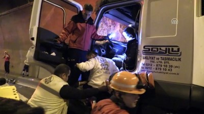 Bolu Dağı Tüneli'nde Trafik Kazası Açıklaması 1 Ölü