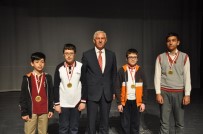 EROL TÜRKMEN - İl Milli Eğitim Müdürü Elmalı Matematik Yarışması Ödül Törenine Katıldı