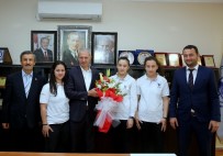 SAĞLIK MESLEK LİSESİ - Özel Şahin Sağlık Meslek Lisesi'nden Başkan Dişli'ye Ziyaret