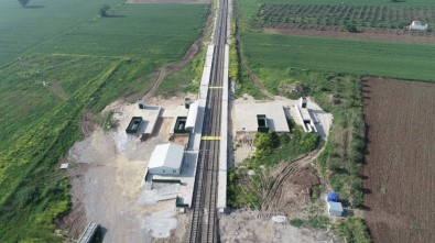 Akhisar Tren Garı 20 Nisan'da Yeni Yerine Taşınıyor