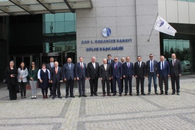 Ankara Üniversitesi Rektörü Ve Akademisyenleri ASO 1. OSB'yi Ziyaret Etti