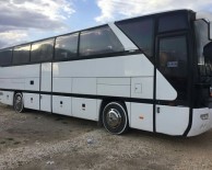 SERVİS OTOBÜSÜ - Çaldığı Otobüsün İçinde Uyurken Yakalandı