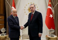 ERKEN SEÇİM - Cumhurbaşkanı Erdoğan, MHP Lideri Bahçeli'yi Kabul Etti