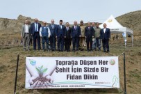 SEYFETTIN AZIZOĞLU - Erzurum'da Fidanlar Toprakla Buluştu