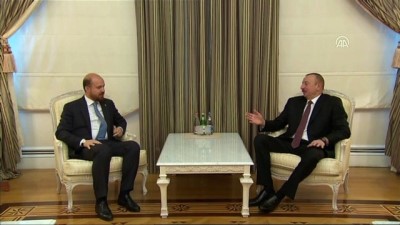 Gençlik Ve Spor Bakanı Bak İle Bilal Erdoğan Aliyev'le Görüştü