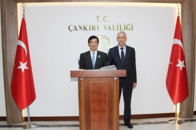Japonya'nın Ankara Büyükelçisi Miyajima Çankırı'da