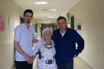 AHMET EROĞLU - Omurgası Kırılan Hastanın 9 Aylık Çilesi Bitti