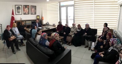 Başkan Tuğba Akbulut Ve Ekibinden Ali Çetinbaş'a Ziyaret