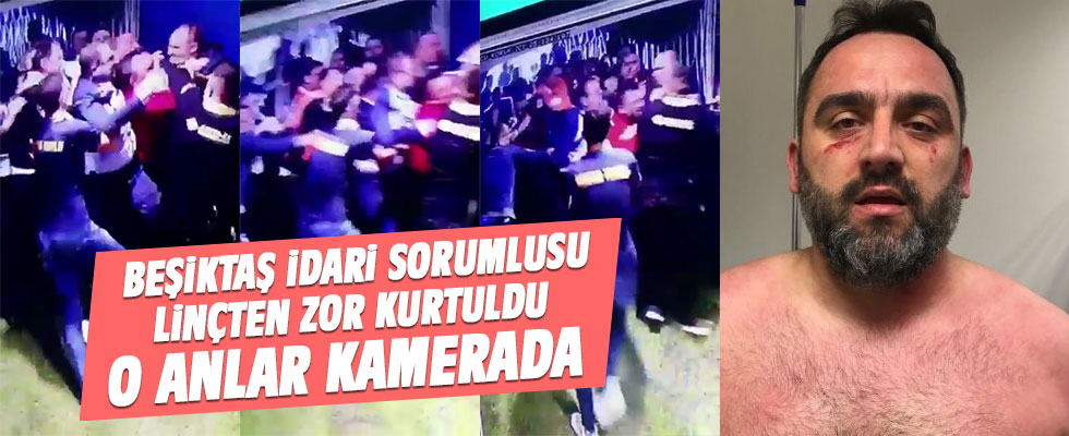 Beşiktaş iç saha ekibi Erdinç Gültekin'in son hali