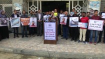 ASKERİ HAKİM - Gazze'de Filistinli Tutuklu Gazetecilere Destek Gösterisi