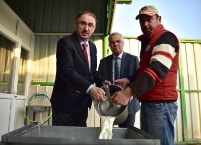 Kırsaldaki Süt Üreticilerine 450 Bin TL'lik Katkı