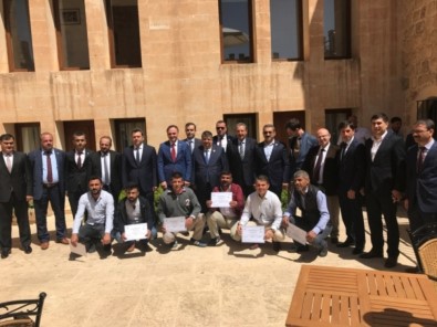 Mardin'de Hükümlülere Sertifika Verildi