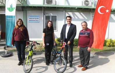 Osmangazi'den Kilo Verene Bisiklet Hediye