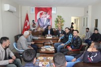 ESNAF ODASI - Başkan Çatan Berber Esnafıyla Bir Araya Geldi