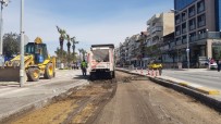 SAHİL YOLU - Kuşadası Sezon Öncesi Yol Yapım Çalışmalarına Ağırlık Verildi