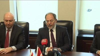 Başbakan Yardımcısı Akdağ, KKTC Ekonomi Ve Enerji Bakanı Nami İle Bir Araya Geldi