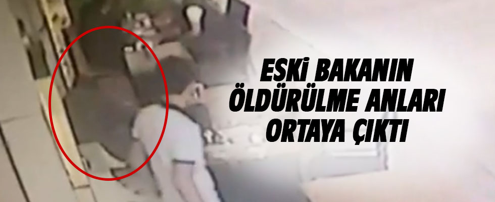 Eski Bakan Ercan Vuralhan'ın öldürülme anı kamerada