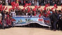 ŞAHINBEY BELEDIYESI - 'Gaziler Diyarından Şehitler Diyarına' On Binlerce Genç