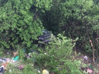 Karabük'te Otomobil Şarampole Uçtu Açıklaması 5 Yaralı